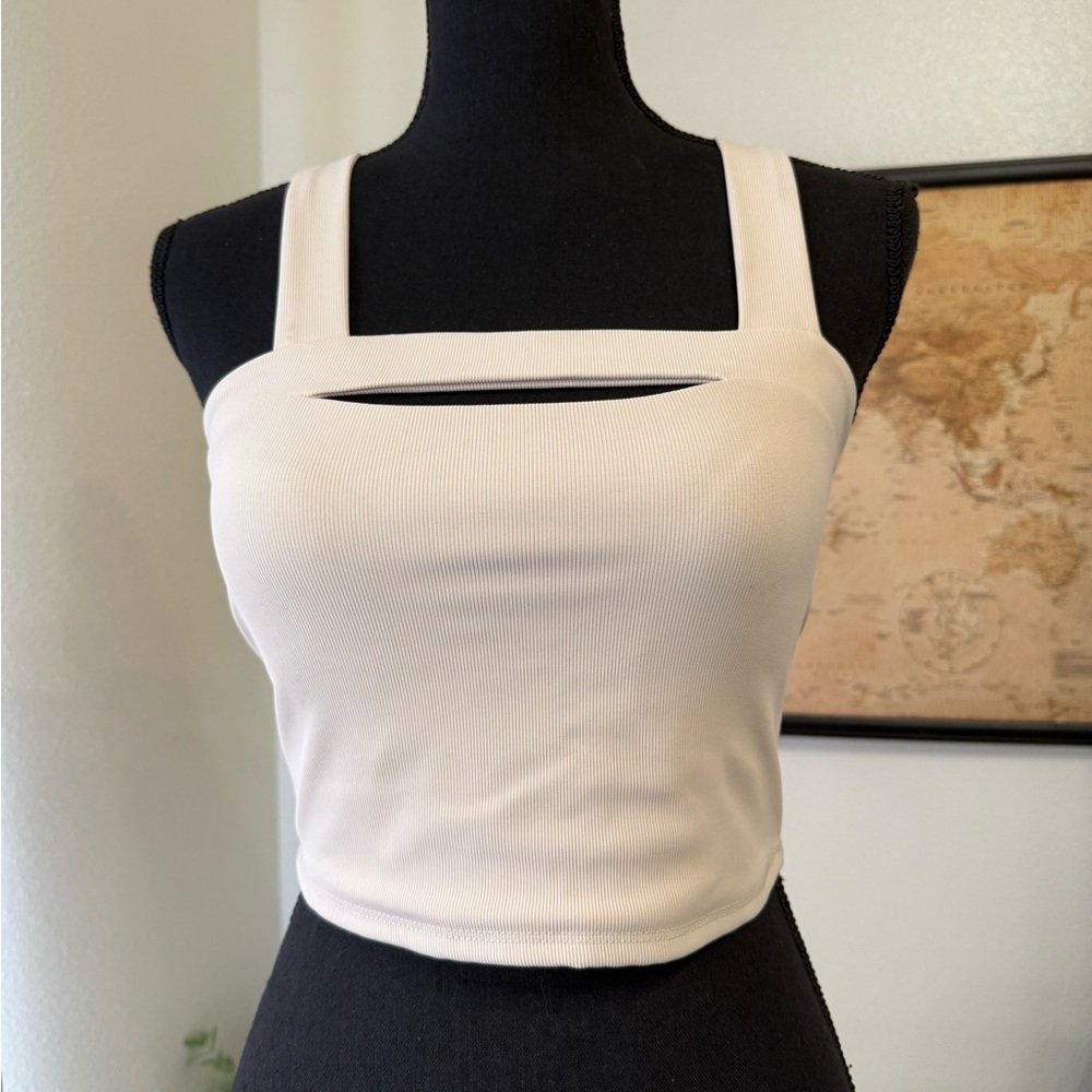 Sincerely Jules ribbed active top size small